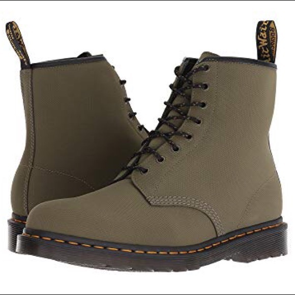 🆕 Dr. Martens 1460 Boots Olive - Picture 2 of 8